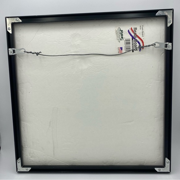 Panda Needlepoint Framed Wall Art  Matted 14 X 14 Foam Backing Home Decor Gifts - Picture 5 of 6